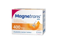 MAGNETRANS DRINK (magnis), 400 mg,  granulės gėrimui paruošti, N20