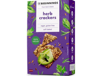 Sėklų krekeriai THE BEGINNINGS, su žolelėmis, 80g