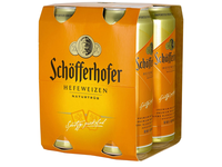 Alus SCHOFFERHOFER HEFEWEIZEN, 5,0 %,4 x 0,5l
