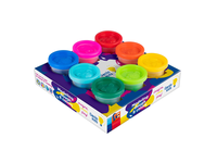 Plastilino rinkinys GENIO KIDS, 8 sp., 8x50g