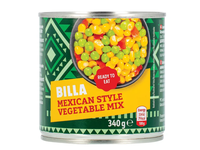 Daržovių mišinys BILLA Mexican Style, 340 g