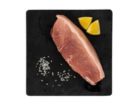 LIETUVIŠKAS kiaulienos kumpis su oda, atšaldytas, 1 kg