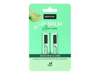 SENCE ALOE VERA lūpų balzamai, 2 x 4,3 g