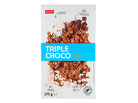 Dribsniai RIMI EXTRA TRIPLE CHOCO, 375 g
