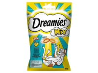 Kačių skanėstas DREAMIES su lašiša ir sūriu, 60 g, 60 g