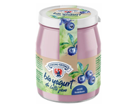 Ekologiškas jogurtas VIPITENO, su mėlynėmis, stikliniame indelyje, 150 g, LT-EKO-001