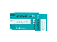 aquaMag+B6 Forte Magnesium 375 mg / Vitamin B6 10 mg milteliai pakeliuose N28