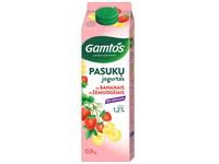 Pas. jogurtas GAMTOS ban., žem., 1,2 %, 900 g