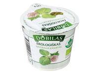 Ekologiškas jogurtas DOBILAS, 3,8 % rieb., 125 g