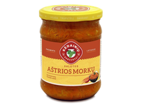 Aštr. morkų salotos KĖDAINIŲ KONSERVAI, 480 g