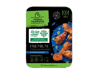 Viščiukų sparnelių peteliai PREMIUM mėlynių marinate, 500 g