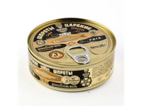 Šprotai, aliejuje su prieskoniais, 240 g EO