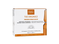 MARTIDERM drėkinamosios ir stangrinamosios ampulės veidui su vitaminu C ir proteoglikanais, SPF 15, 10 vnt.