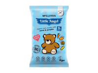 Eko kepti kukurūzų užkand LITTLE ANGEL TEDDY su mork, moliūg nuo 7mėn