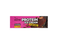 NUTRI PROTEIN kakaviniai valgomieji ledai su becukriu glaistu ant pagaliuko (su saldikliais), 67g