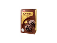 Valgomieji KARALIŠKI šokoladiniai ledai su pyrago gabaliuk., 435 g