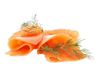 Šaltai rūkyta atlantinių lašišų filė su oda, 1 kg