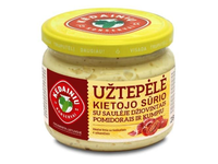 Užtepėlė KĖDAINIŲ kietojo sūrio su kumpiu, 280g
