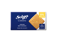 Sausainiai SELGA KLASIKA becukriai, 180 g