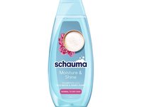 Plaukų šampūnas SCHAUMA, Moisture & Shine, 400 ml