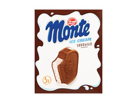 Valgomieji ledų sumuštiniai ZOTT MONTE, 222 g