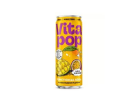 Gazuotas funkcinis gėrimas VITA POP (MANGO PASSION), 330ml