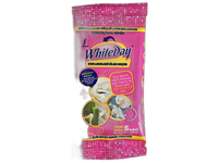 Drėgnos servetėlės dėmėms pašalinti White Day 5vnt. Travel size