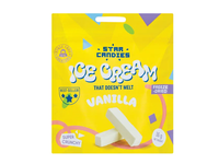 Šaltyje džiovinti vaniliniai ledai STAR CANDIES, 16 g