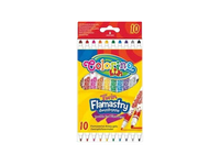 Flomasteriai COLORINO KIDS, dvipusiai, 10 spalvų, 1 vnt.
