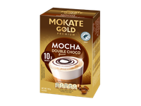 Kavos gėrimas MOKATE Gold Premium double chocolate mocha, 10 x 14g