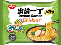 Greitai paruošiami makaronai NISSIN, Demae Ramen Chicken, 100 g