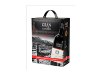 Raud. pusiau saldus vynas GRAN CASTILLO CABER.SAUVIGN.SHIRAZ, 3 l