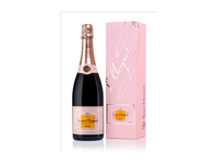 Šampanas VEUVE CLICQUOT BRUT ROSE su dėže, 750 ml