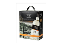 Baltasis pusiau saldus vynas GRAN CASTILLO CHARDONNAY, 3 l