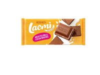 Pieniškas šokoladas ROSHEN, Lacmi, su pieniniu įdaru ir vafliais, 90 g
