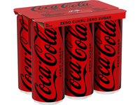 Gaivusis gėrimas COCA-COLA ZERO, 6x0,33l