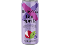 Hedonya Gin&spritz with basil and lychee 0,33 l