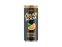 Gazuotas gėrimas CRODO ORANGE SODA, 330 ml