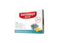 SALVIASEPT pastilės ACUT, be cukraus, N12