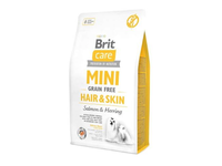 Sausas visavertis pašaras šunims BRIT CARE, Mini Hair and Skin, 2 kg