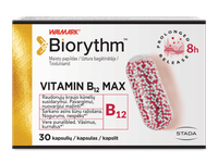 BIORYTHM vitaminas B12 kapsulės N30