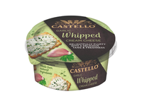 CASTELLO šviežio sūrio užtepėlė su česnakais 125 g