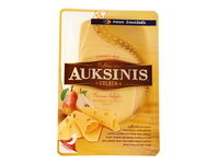 AUKSINIS fermentinis sūris (riekelės), 45 % rieb. s. m., 150 g
