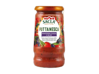 Pomidorų ir alyvuogių padažas SACLA PUTTANESCA, 350 g