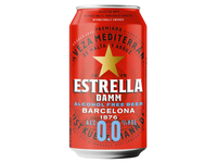 Nealkoholinis šviesusis alus ESTRELLA DAMM, 0,33l