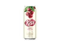 Sidras KISS, vyšnių skonio, 4,5%, 0,5 l, skardinė D
