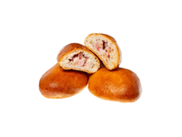 Šaldyti mini pyragėliai su rūkytos mėsos įdaru, (100vnt x 20 g), 2 kg