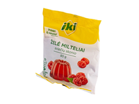Želė milteliai aviečių skonio IKI, 80 g