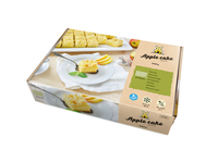 Šaldytas naminis obuolių pyragas,(32vnt x 43g) 1,4 kg
