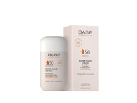 BABÉ apsauginė emulsija veidui, su spalva SUPER FLUID SPF50, 50ml